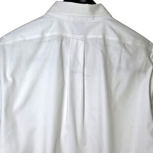 Brooks Brothers 1818 Regent Dress Shirt White Non-Iron Cotton Mens 17.5 36/37